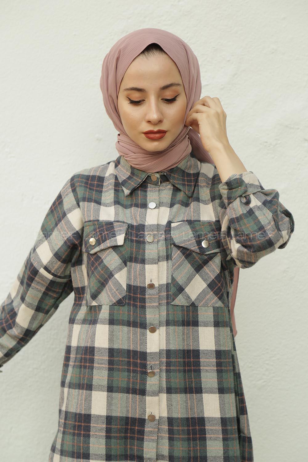 Modalamelif Pudra Krınkıl Medine İpeği Şal