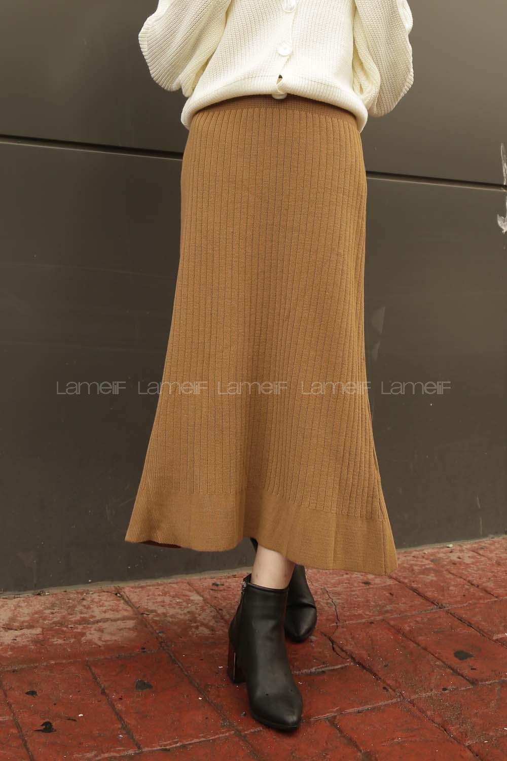 Modalamelif Fitilli Etek Taba