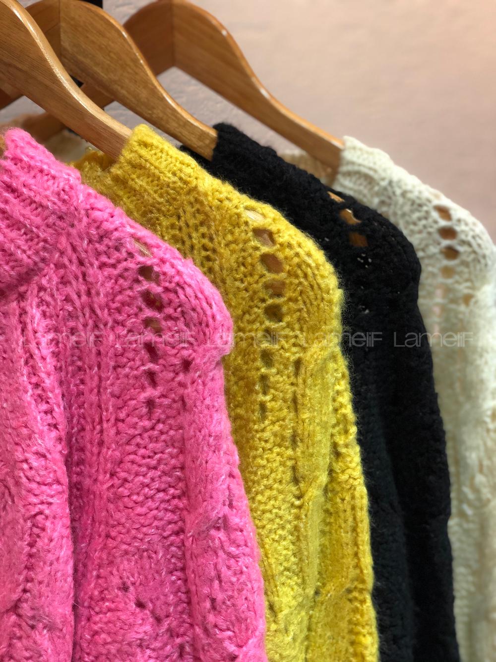 Modalamelif Ajurlu Trend Kazak Pembe