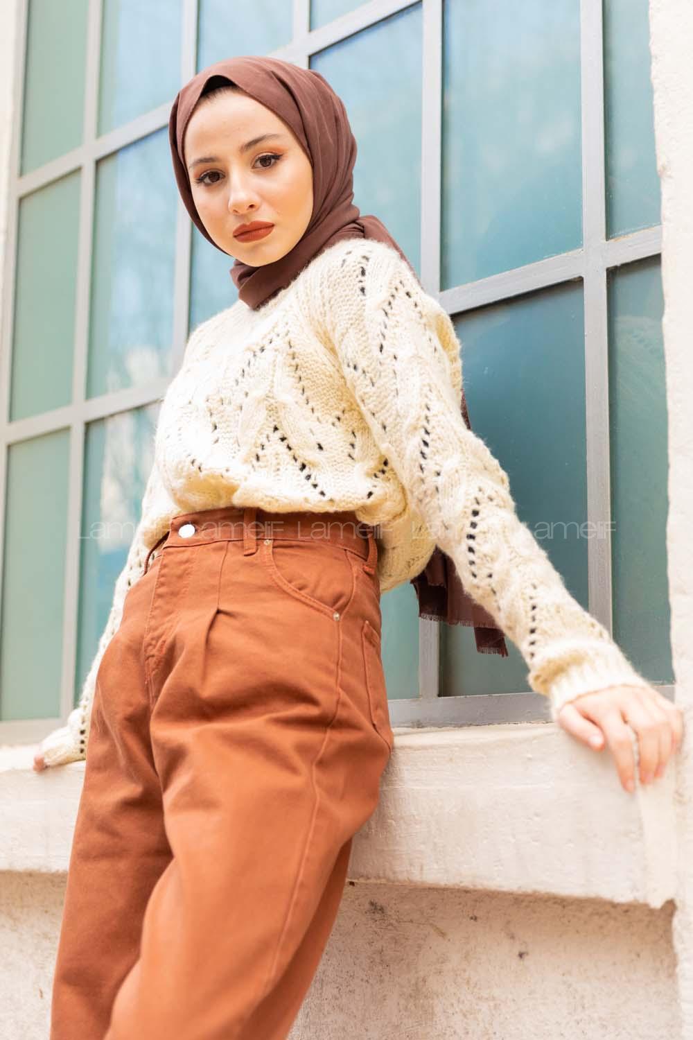 Modalamelif Ajurlu Trend Kazak Kemik