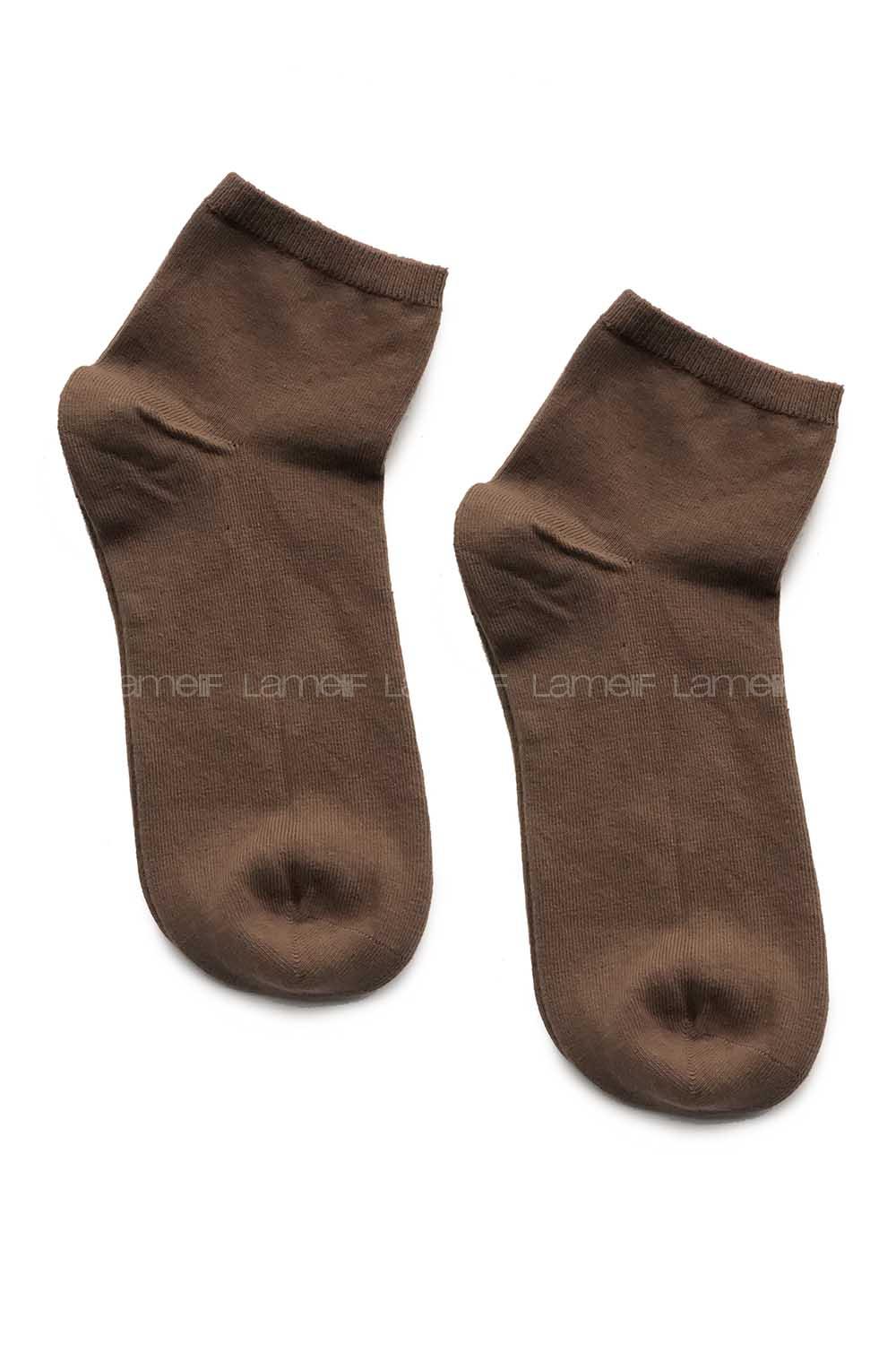 Modalamelif Soft Kahve Patik Çorap