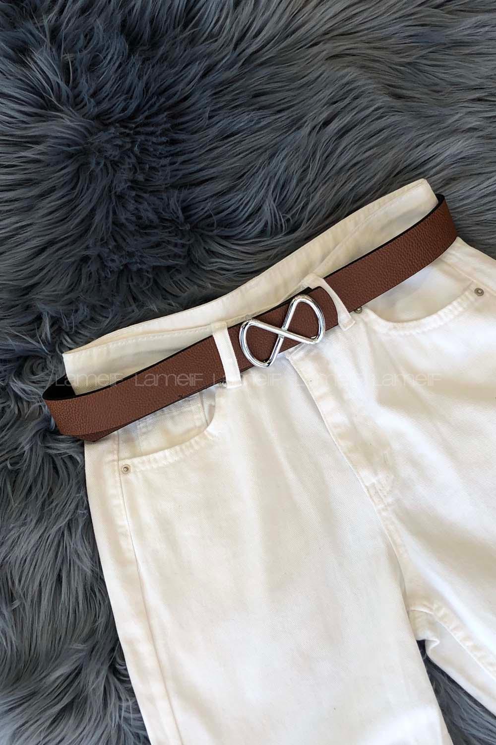 Modalamelif Sonsuz Tokalı Çift Taraflı Gümüş