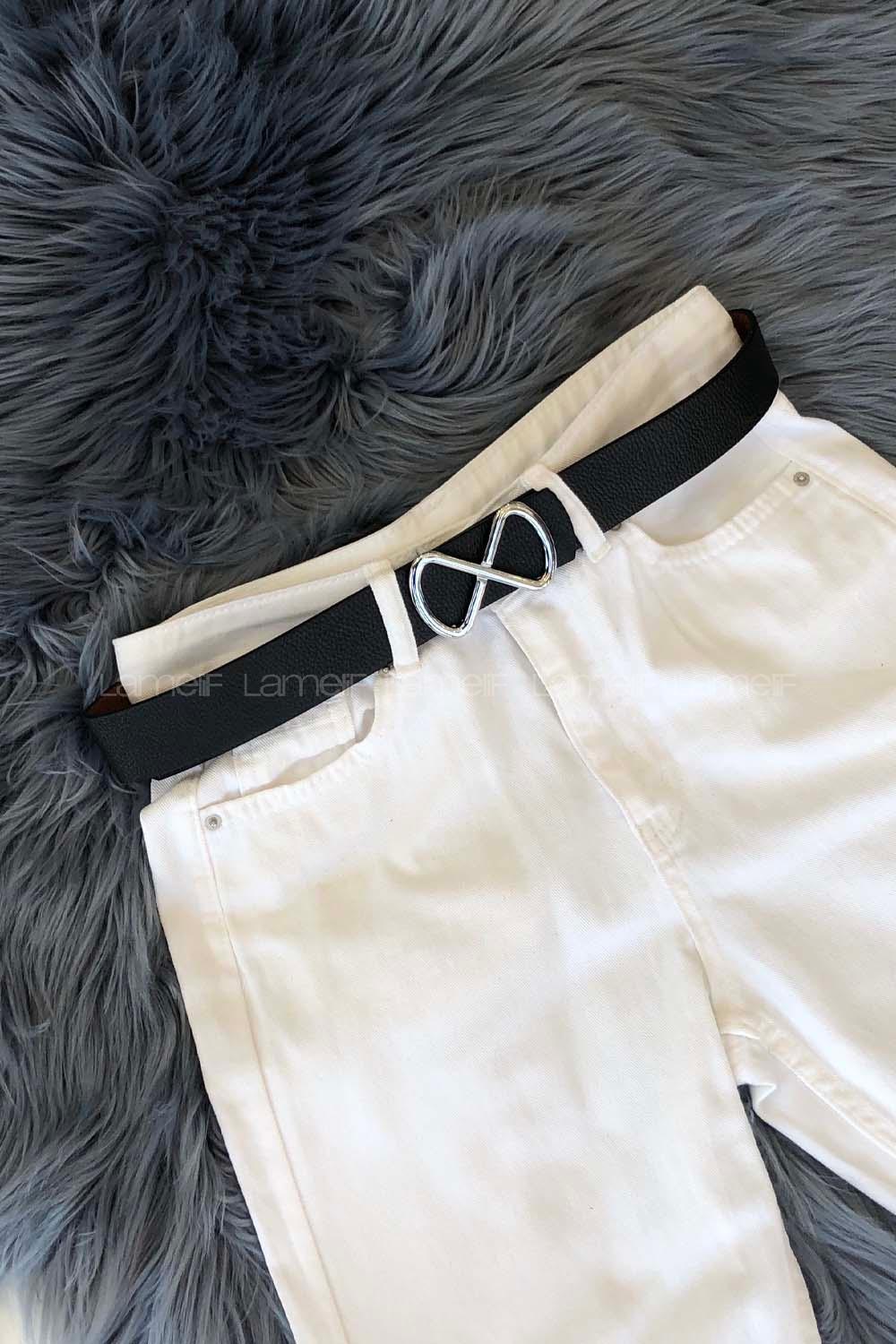 Modalamelif Sonsuz Tokalı Çift Taraflı Gümüş