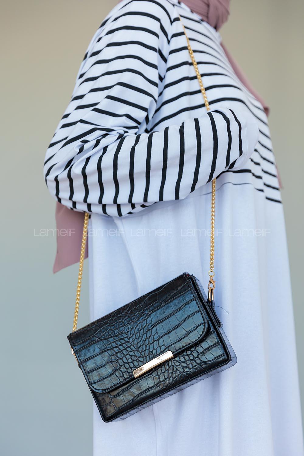 Modalamelif  Kutu Çanta Siyah