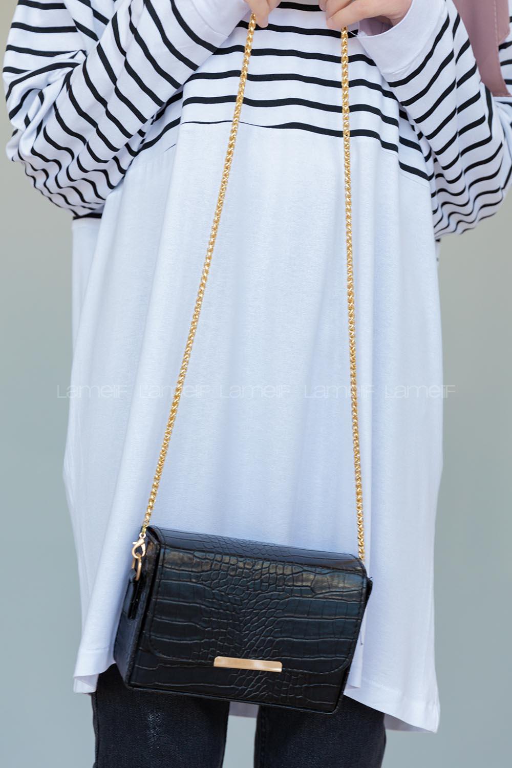 Modalamelif  Kutu Çanta Siyah