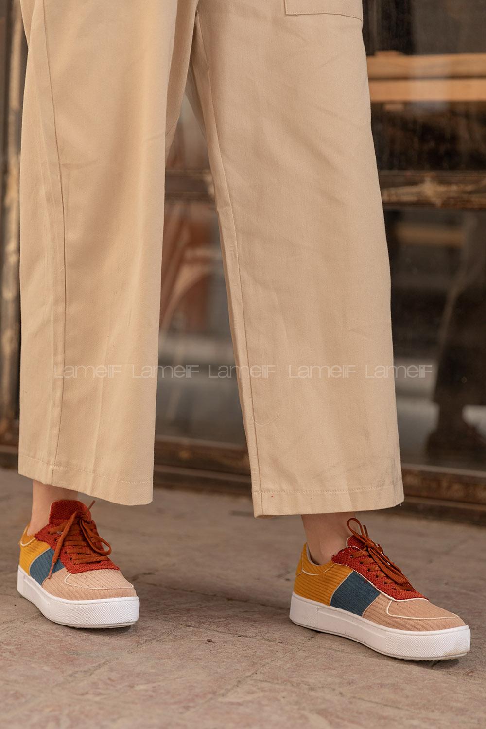 Modalamelif Parça Renkli Spor Ayakkabı