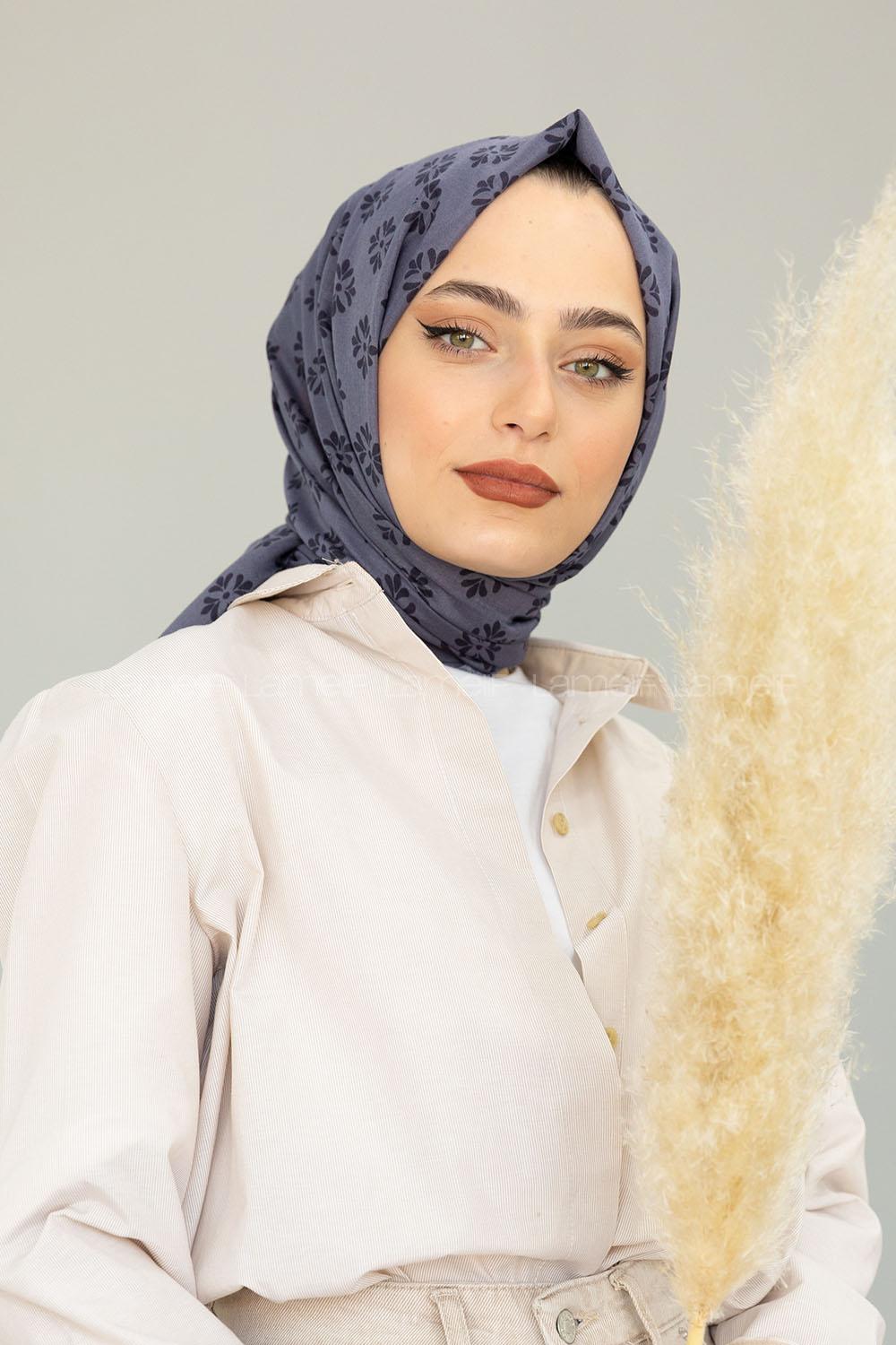 Modalamelif Antrasit Minimalist Şal