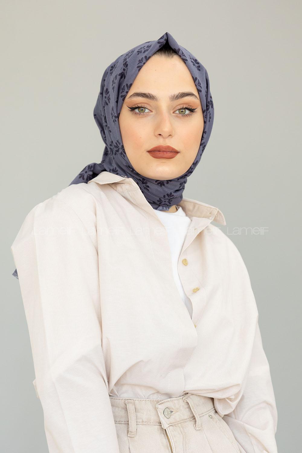 Modalamelif Antrasit Minimalist Şal