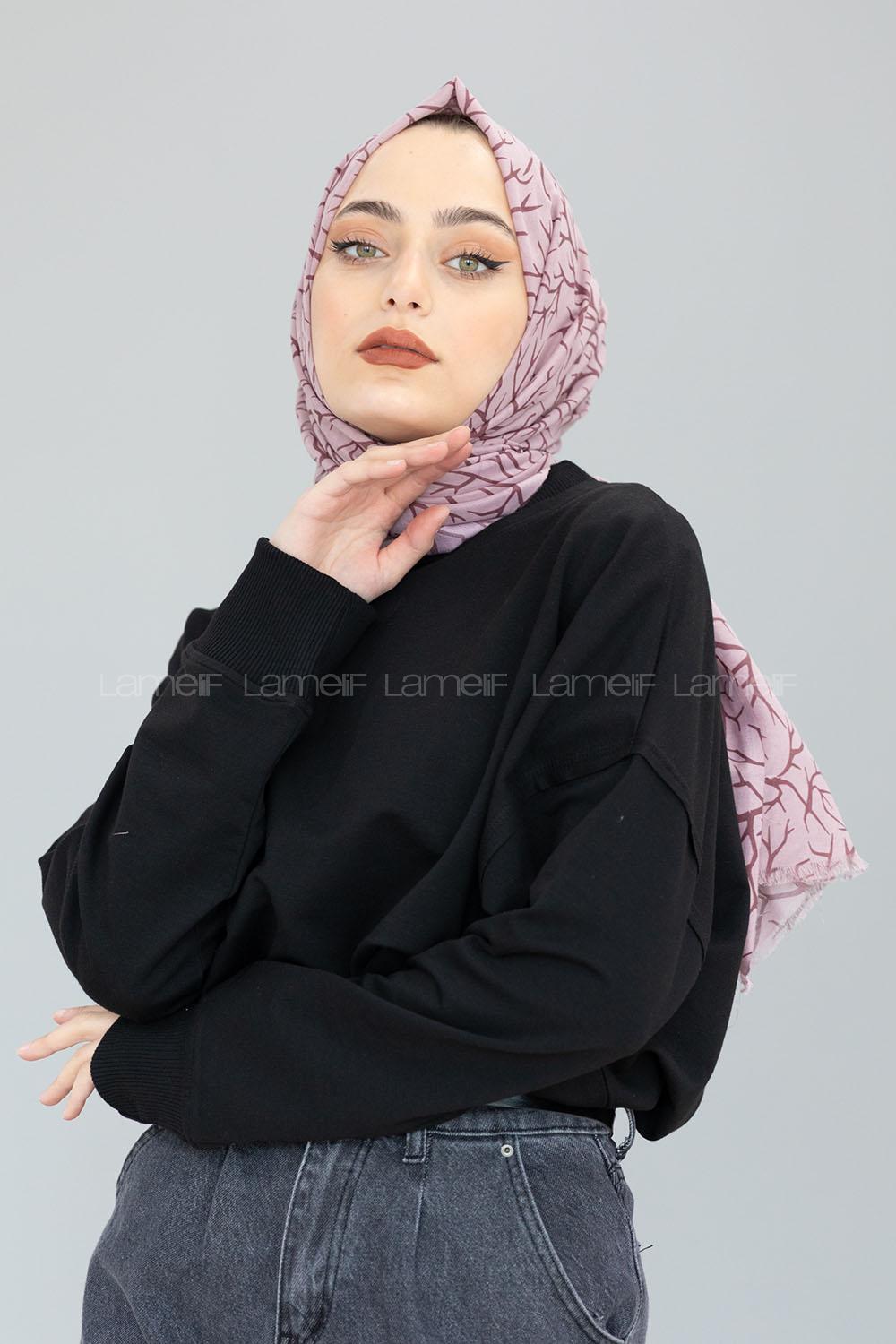 Modalamelif Gül Kurusu Ağaç Dalı Şal