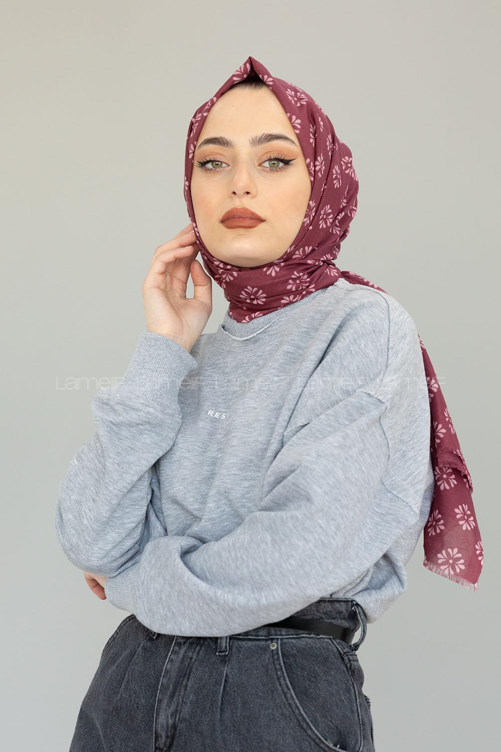 Modalamelif Gül Kurusu Minimalist Şal