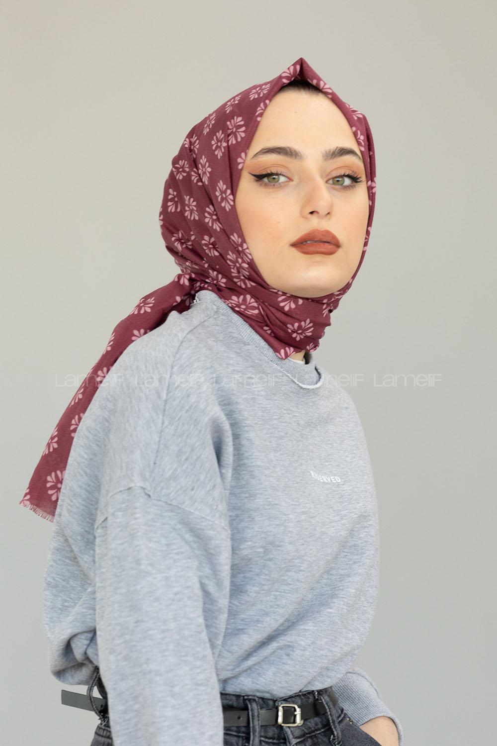 Modalamelif Gül Kurusu Minimalist Şal