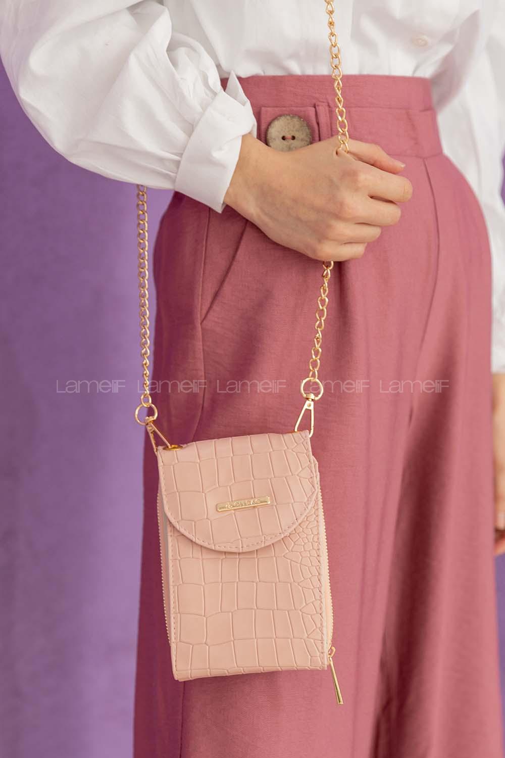 Modalamelif  Basklı Pudra Cüzdan