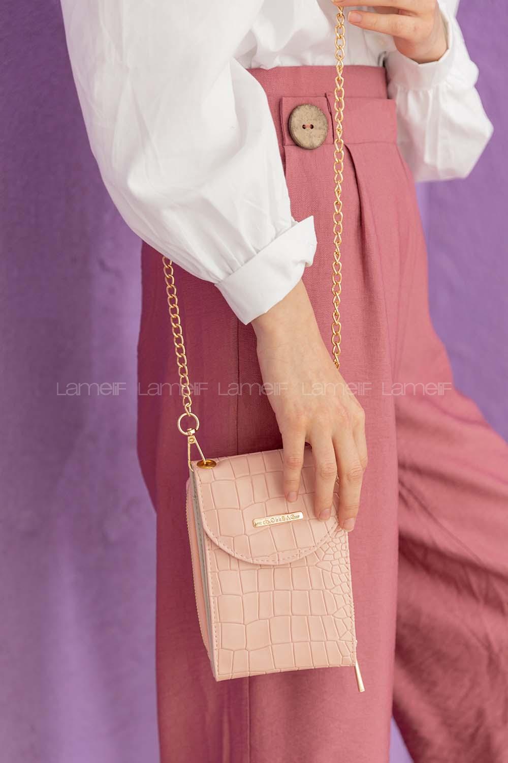 Modalamelif  Basklı Pudra Cüzdan