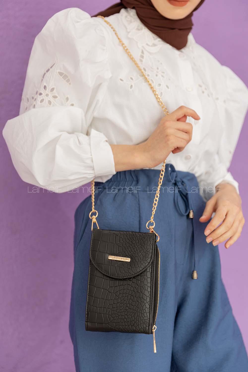 Modalamelif  Basklı Cüzdan