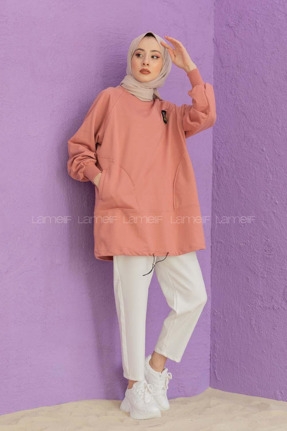 Modalamelif Armalı Sweat Pudra