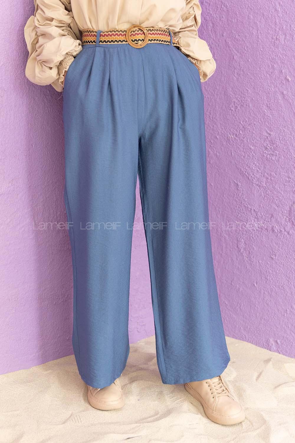 Modalamelif Salaş Pantolon İndigo