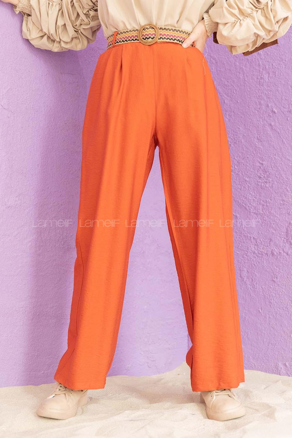 Modalamelif  Salaş Pantolon Kiremit