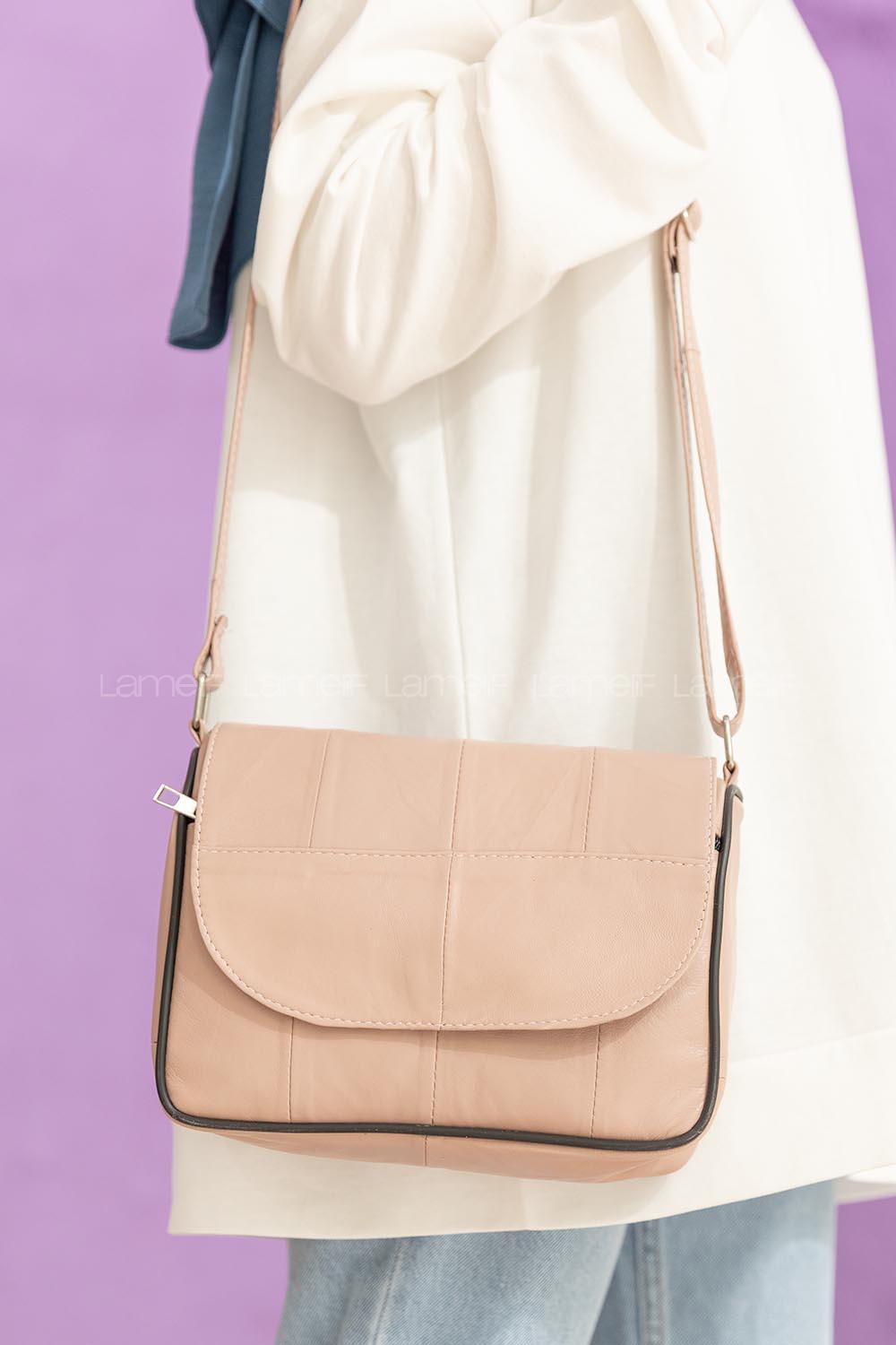 Modalamelif Deri Çanta Pudra