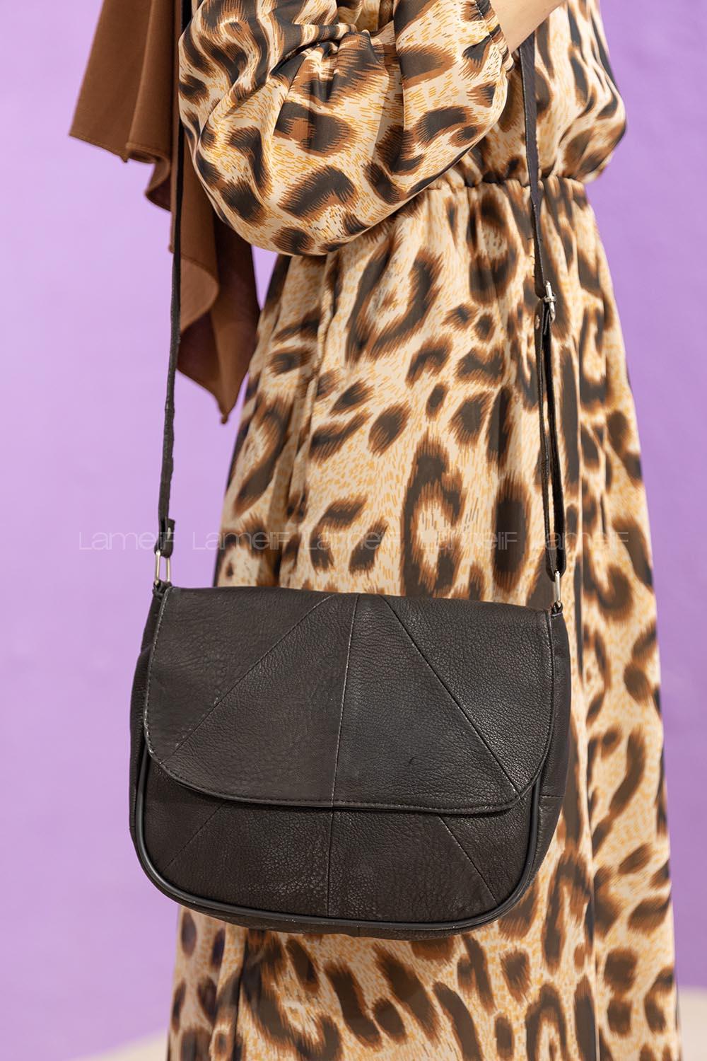 Modalamelif Deri Çanta Siyah