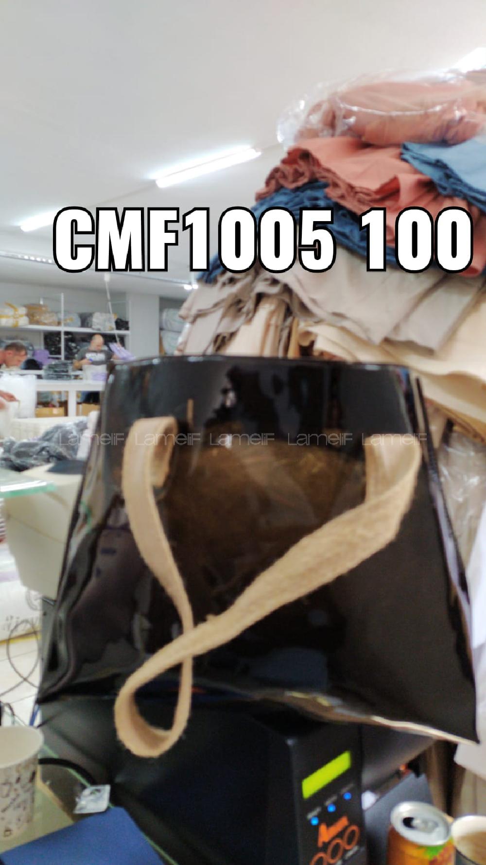 Modalamelif Hasır Kemerli Şefaf Çanta Siyah