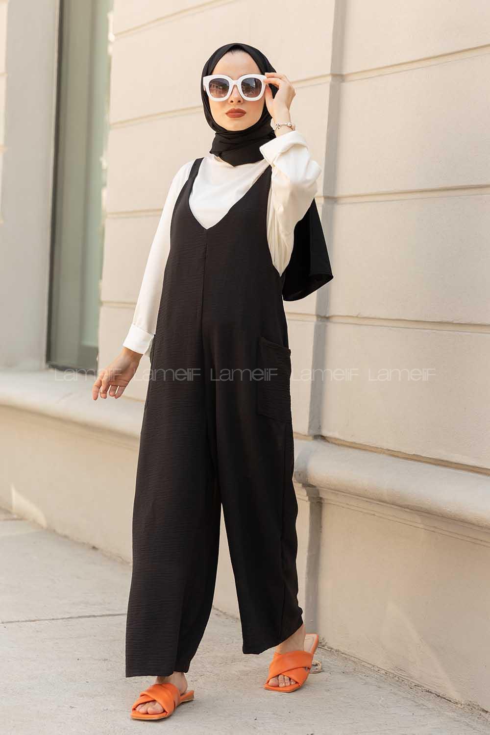 Modalamelif Ayrobin Rahat Tulum Siyah