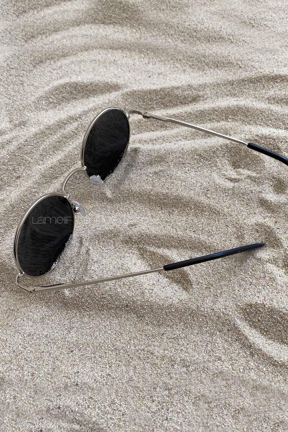 Modalamelif Emma Gümüş Çerçeve Elips Gözlük