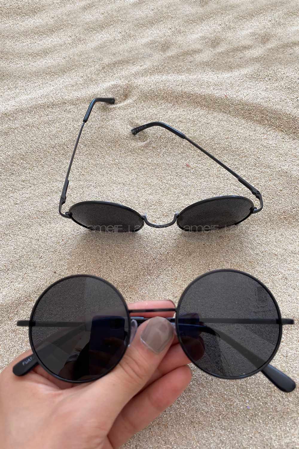 Modalamelif Emma Siyah Elips Gözlük