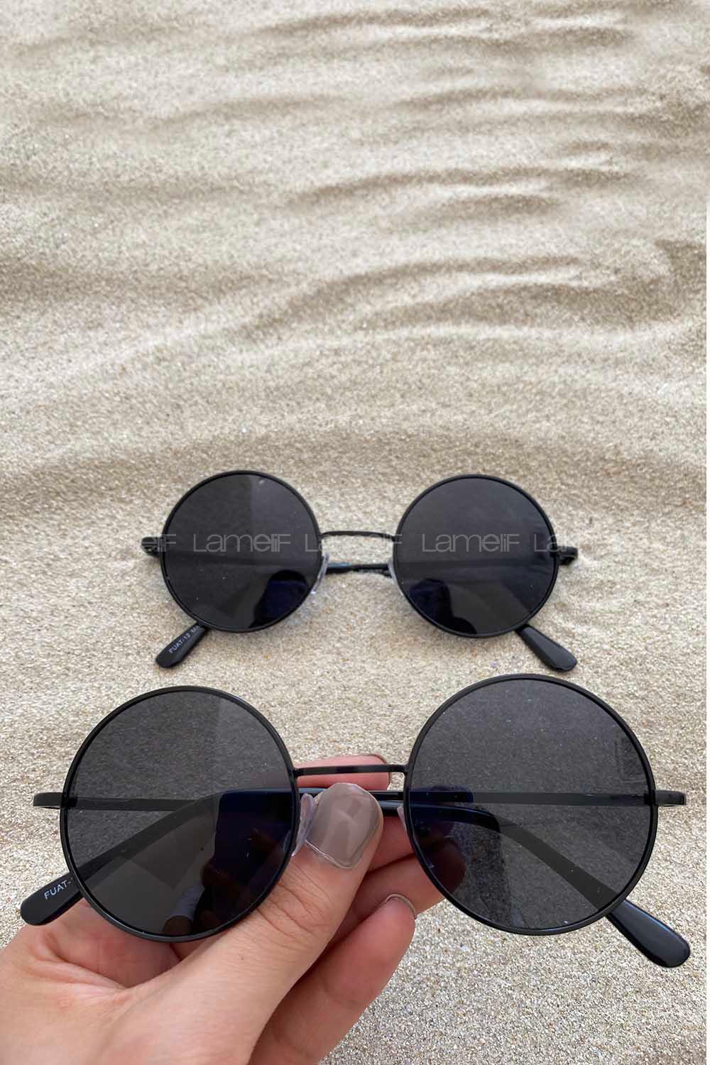 Modalamelif Emma Siyah Elips Gözlük