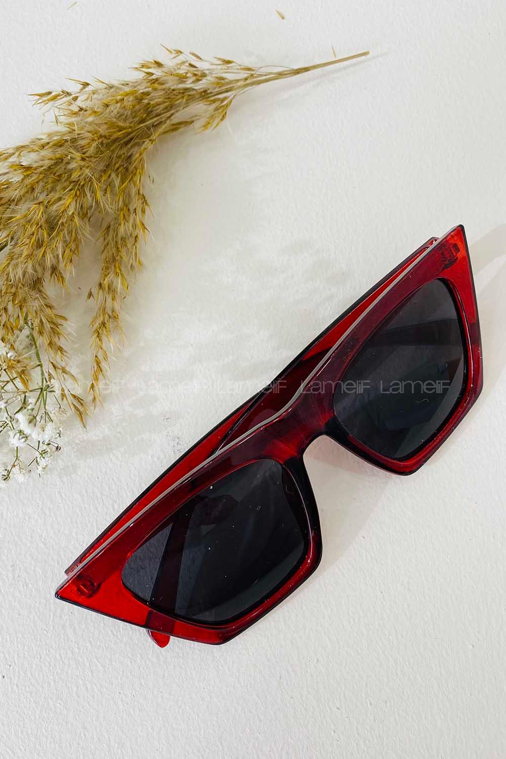 Modalamelif Celine Kırmızı Çerçeveli Gözlük