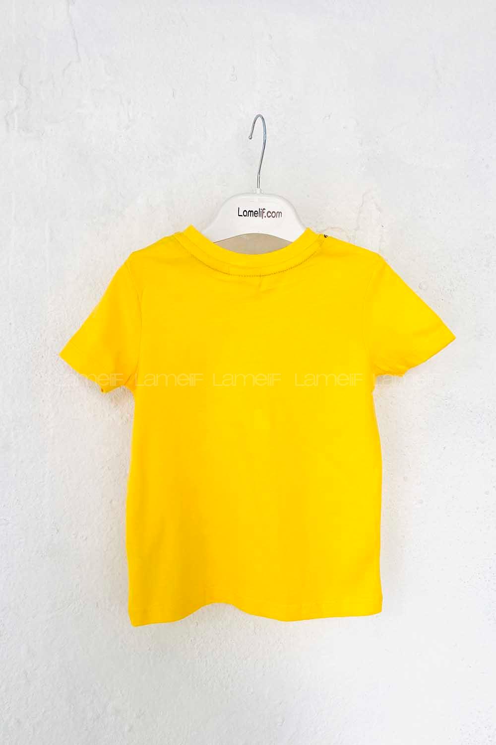 Modalamelif Erkek Bebek Baskılı Pamuklu Tişört