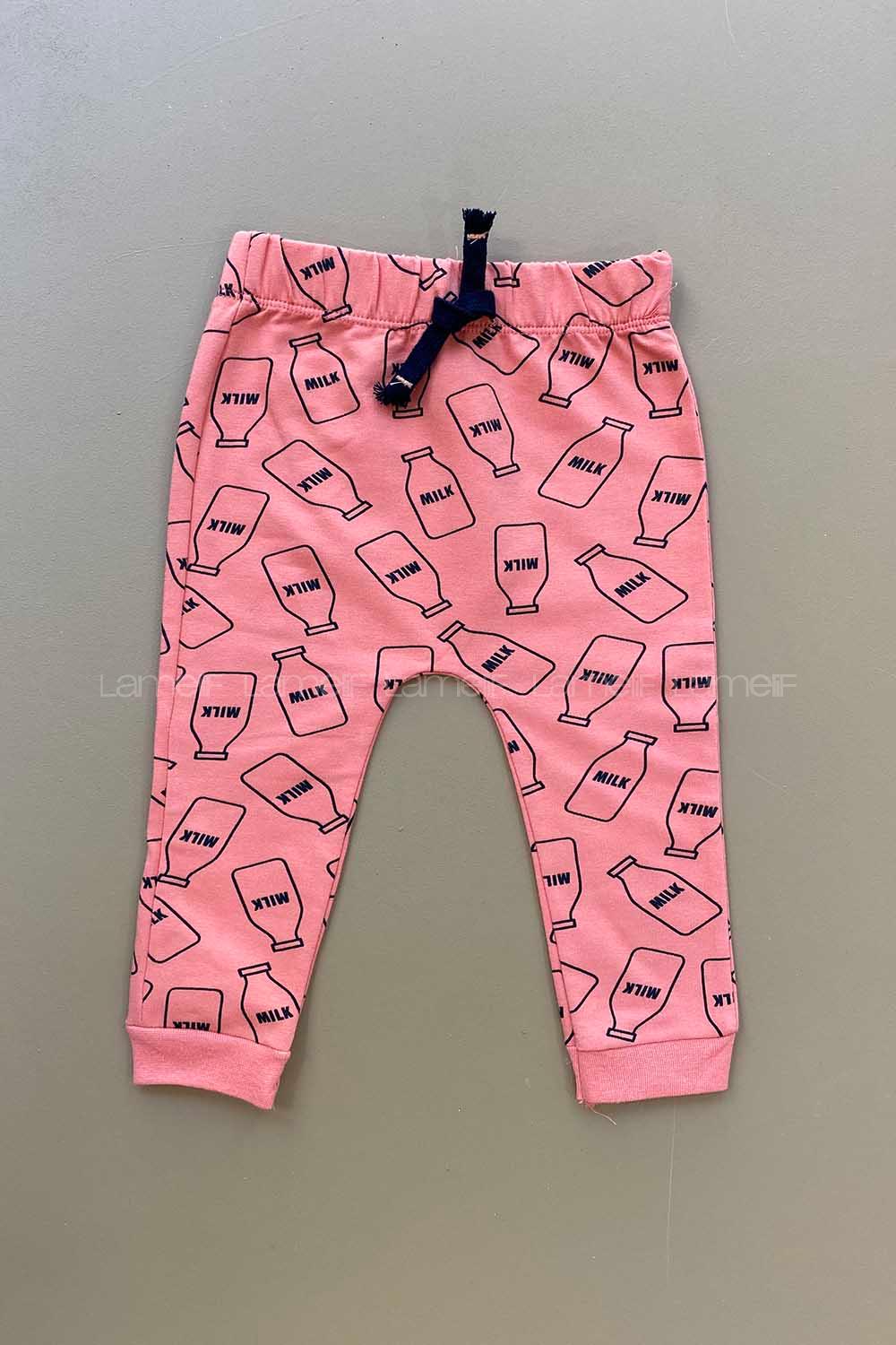 Modalamelif Erkek Bebek Milk Baskılı Eşofman Altı