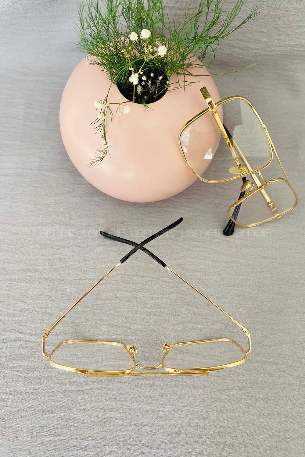 Modalamelif Pilot Şeffaf Cam Gözlük