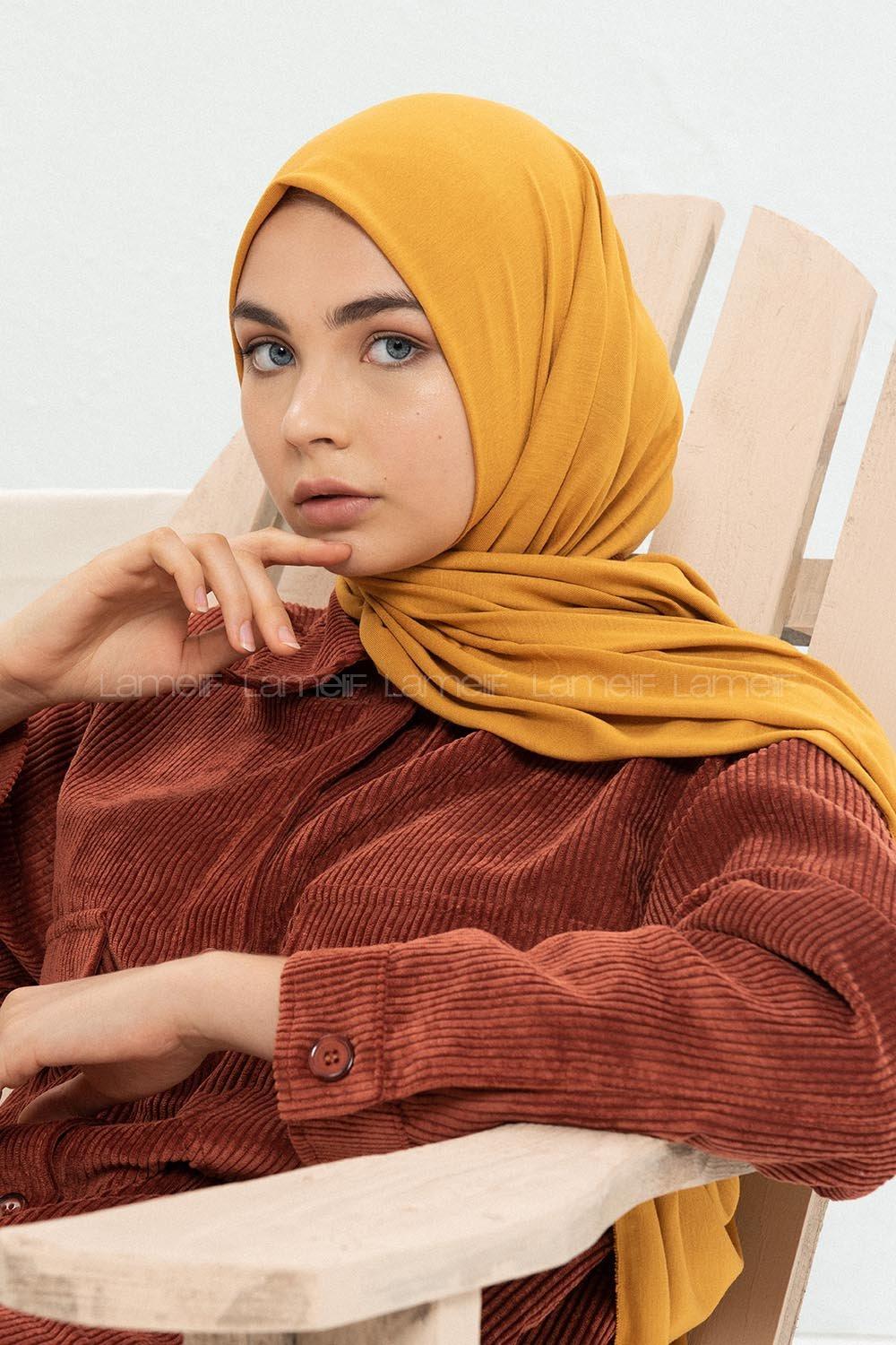Modalamelif  Hardal Penye Şal