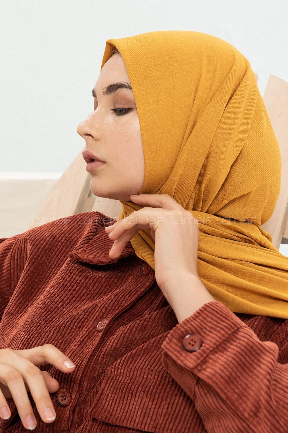 Modalamelif  Hardal Penye Şal