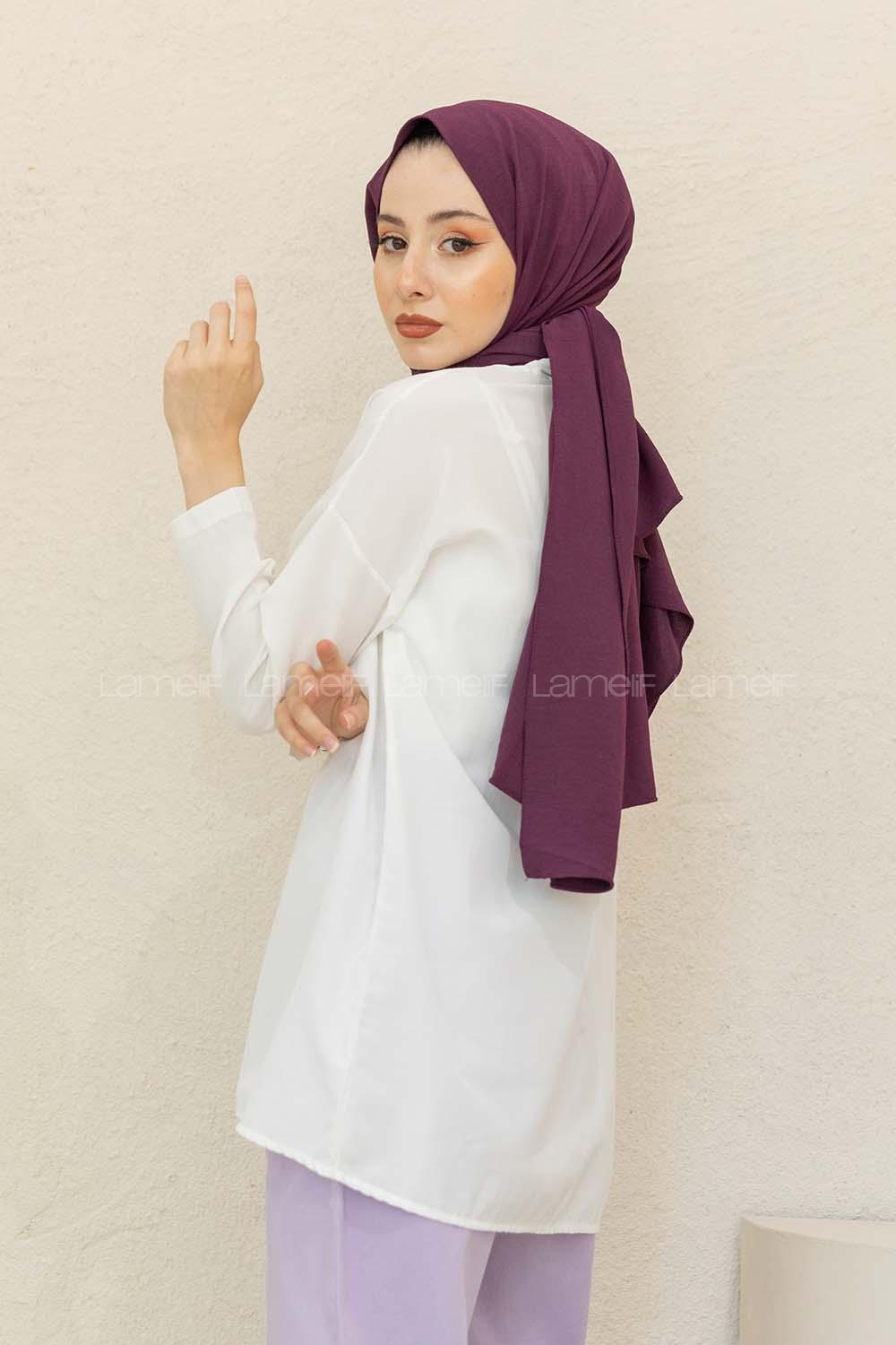 Modalamelif Çift Cepli Poplin Gömlek Beyaz