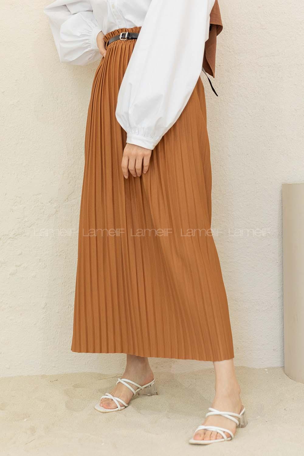 Modalamelif Kemerli Mira Etek Taba