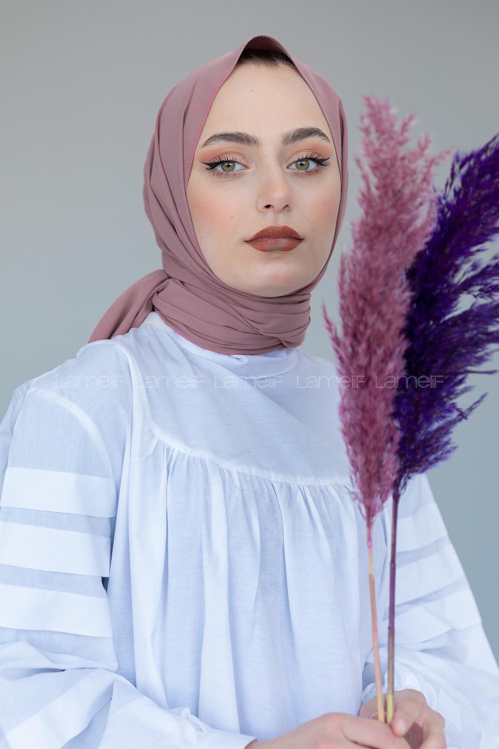 Modalamelif Lavanta Krep Şal