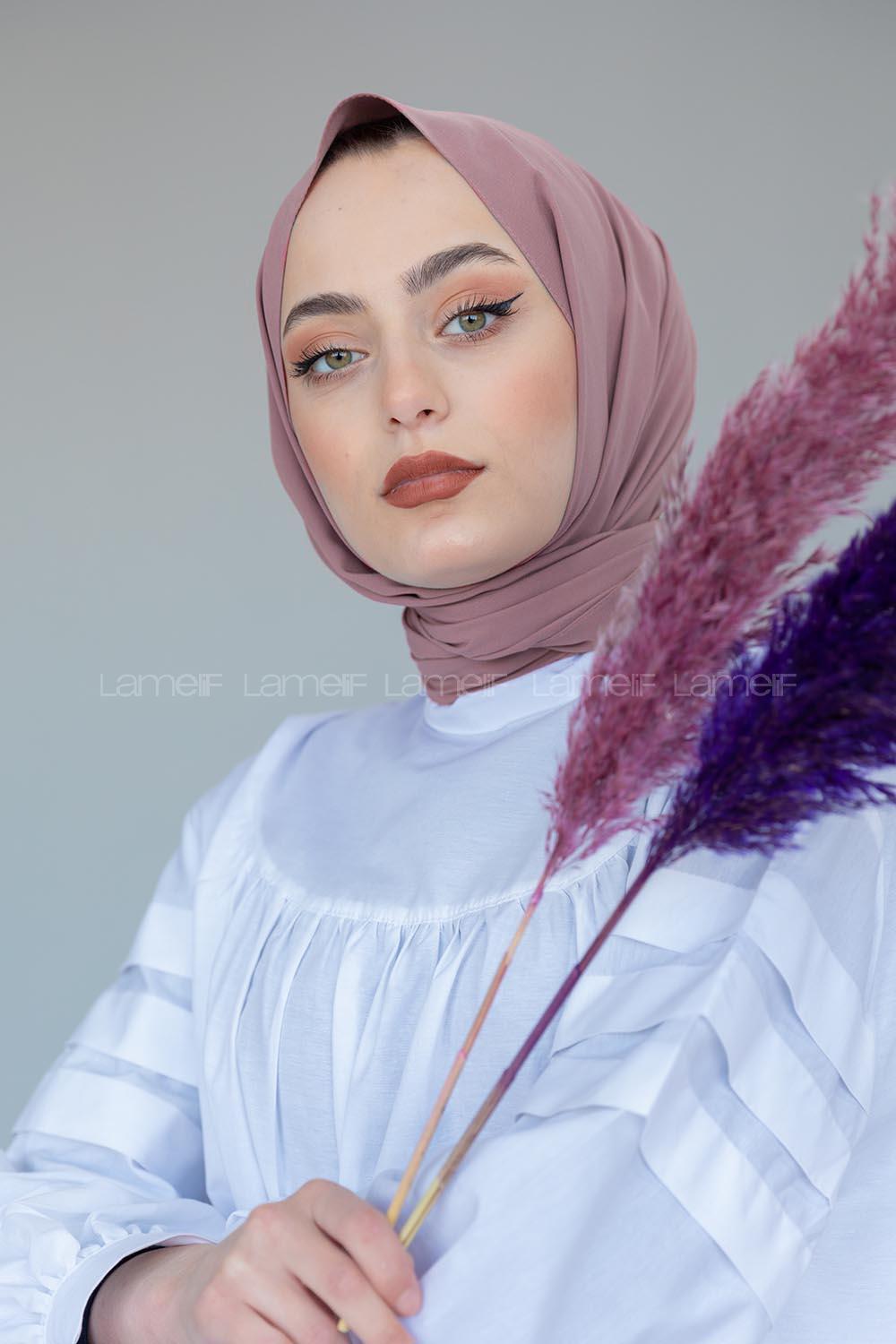 Modalamelif Lavanta Krep Şal