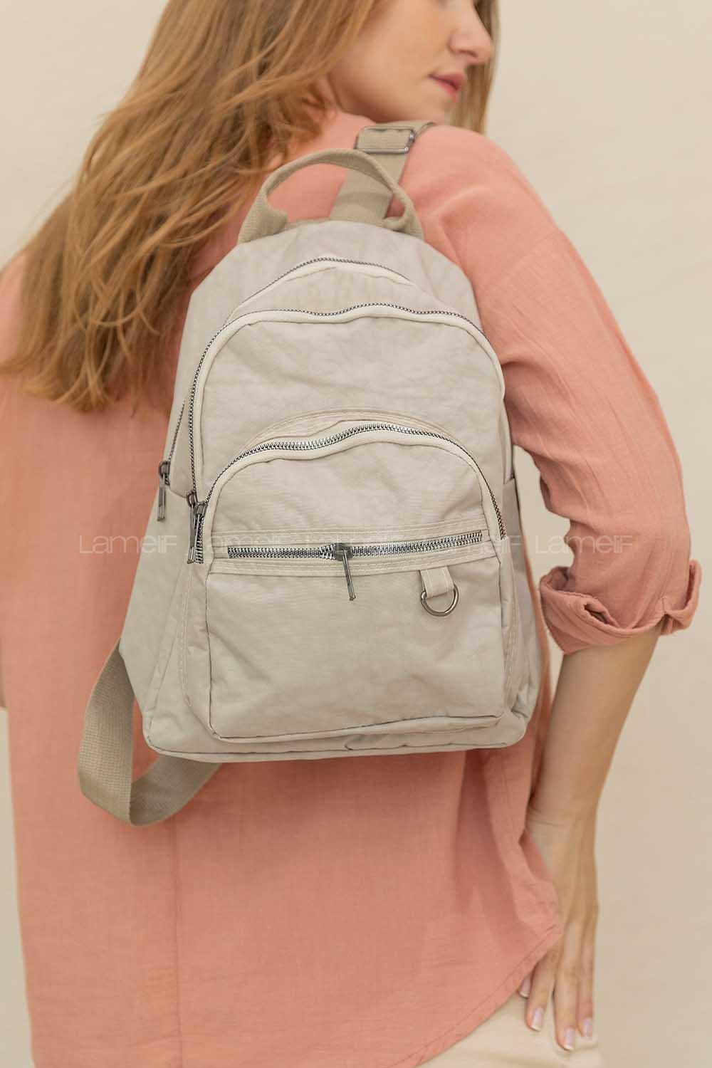 Modalamelif Krınkil Sırt Çantası Gri