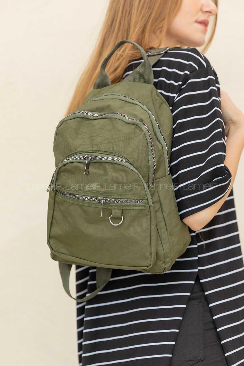 Modalamelif Krınkil Sırt Çantası Haki