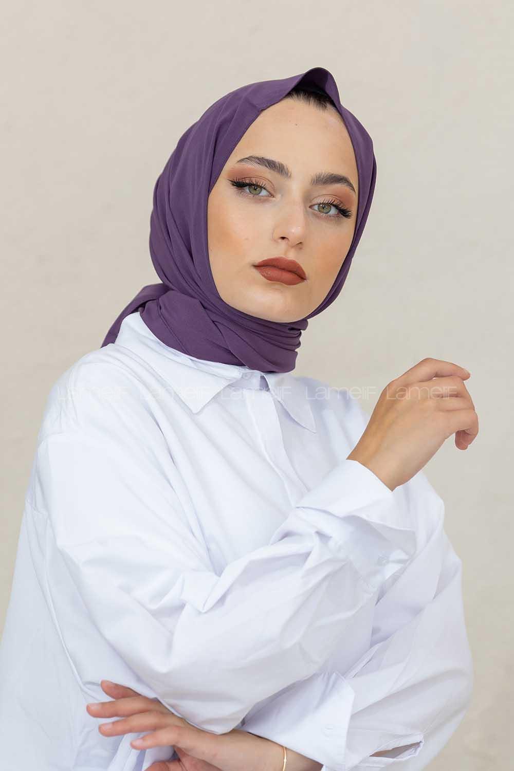 Modalamelif Açık Mor Viola Şal