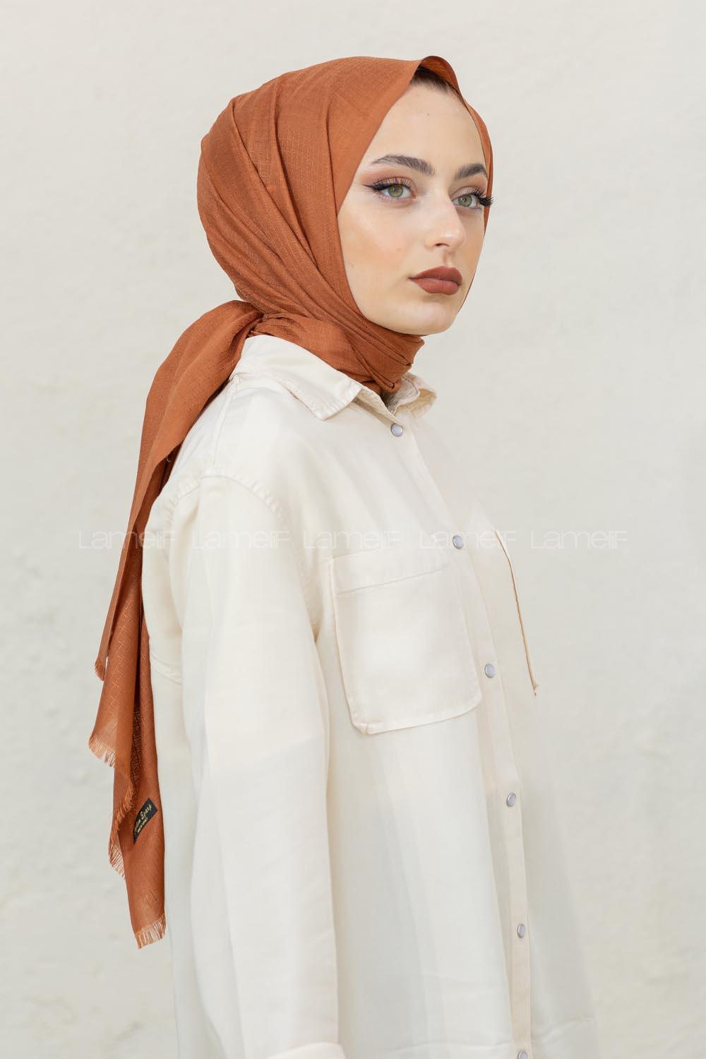 Modalamelif Bakır Pötikare Şal