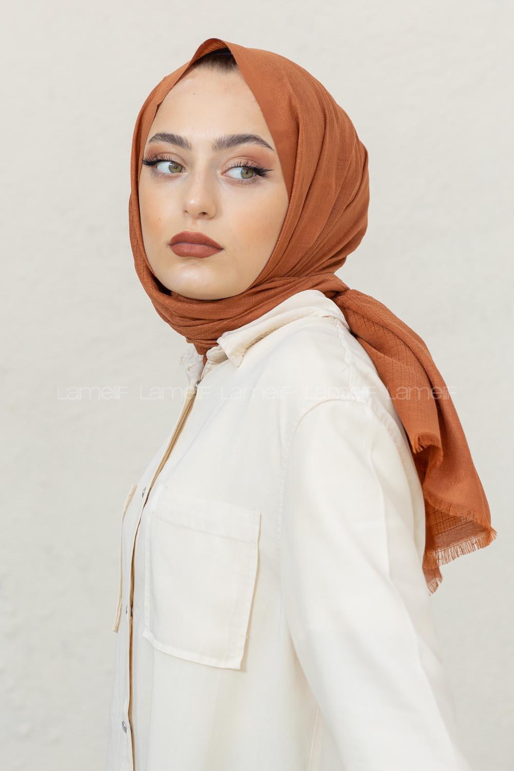 Modalamelif Bakır Pötikare Şal