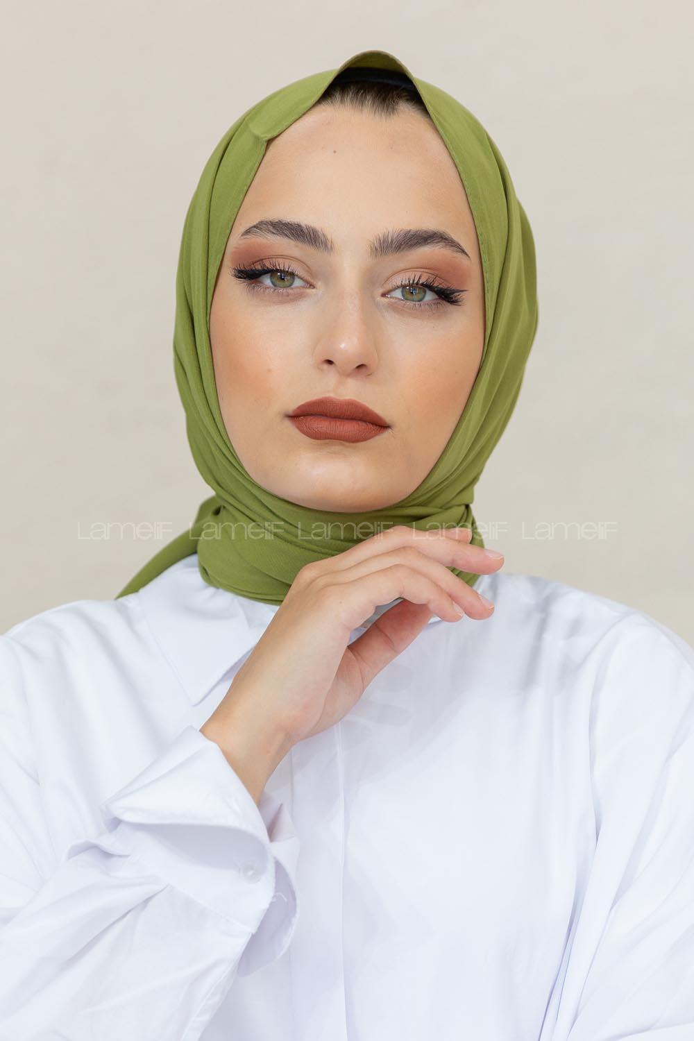 Modalamelif Çimen Viola Şal