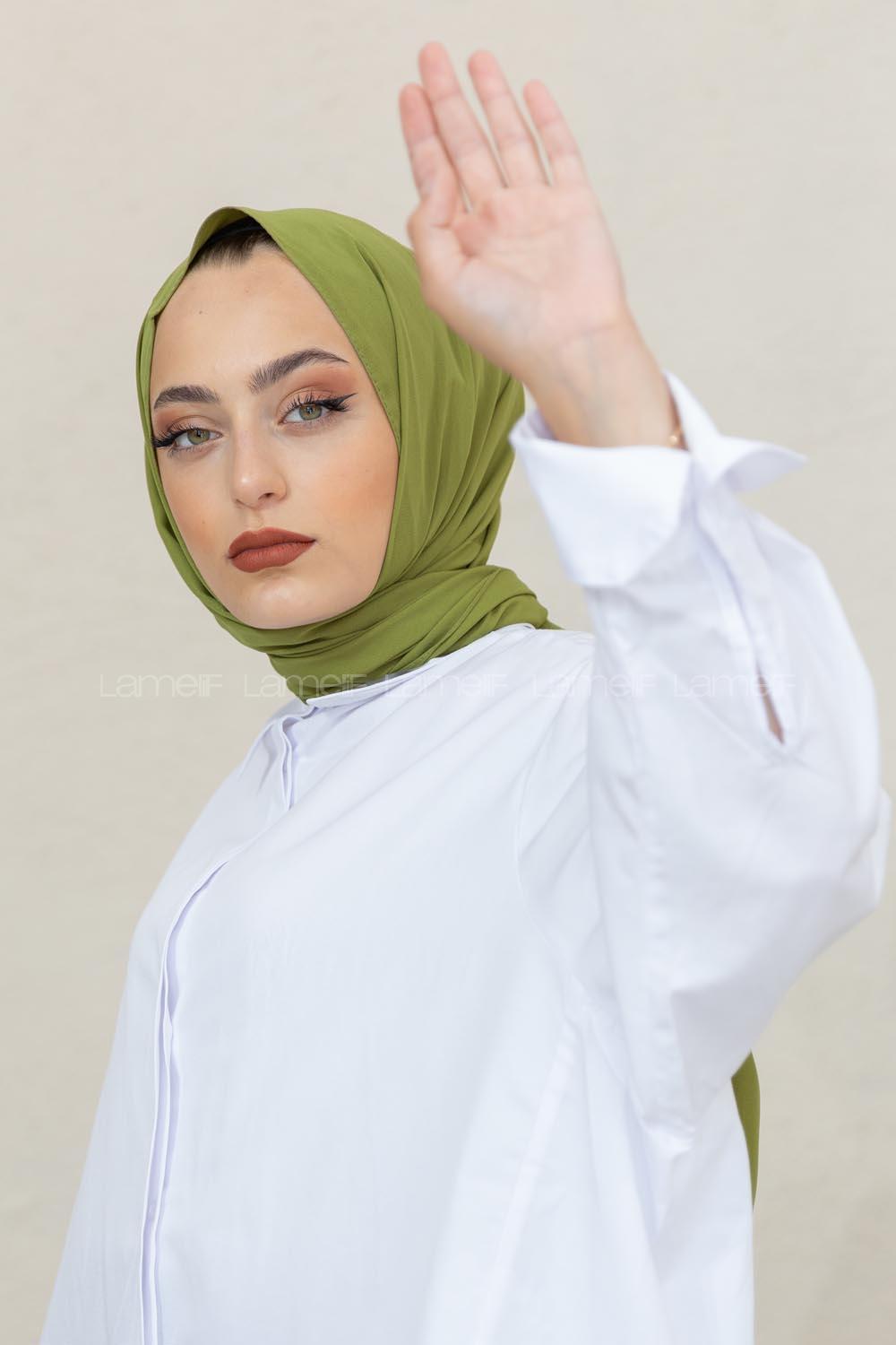 Modalamelif Çimen Viola Şal