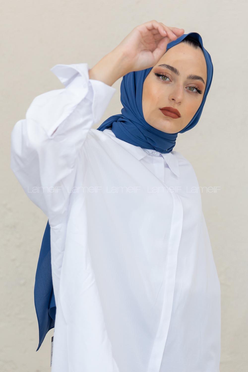 Modalamelif Gece Mavisi Viola Şal