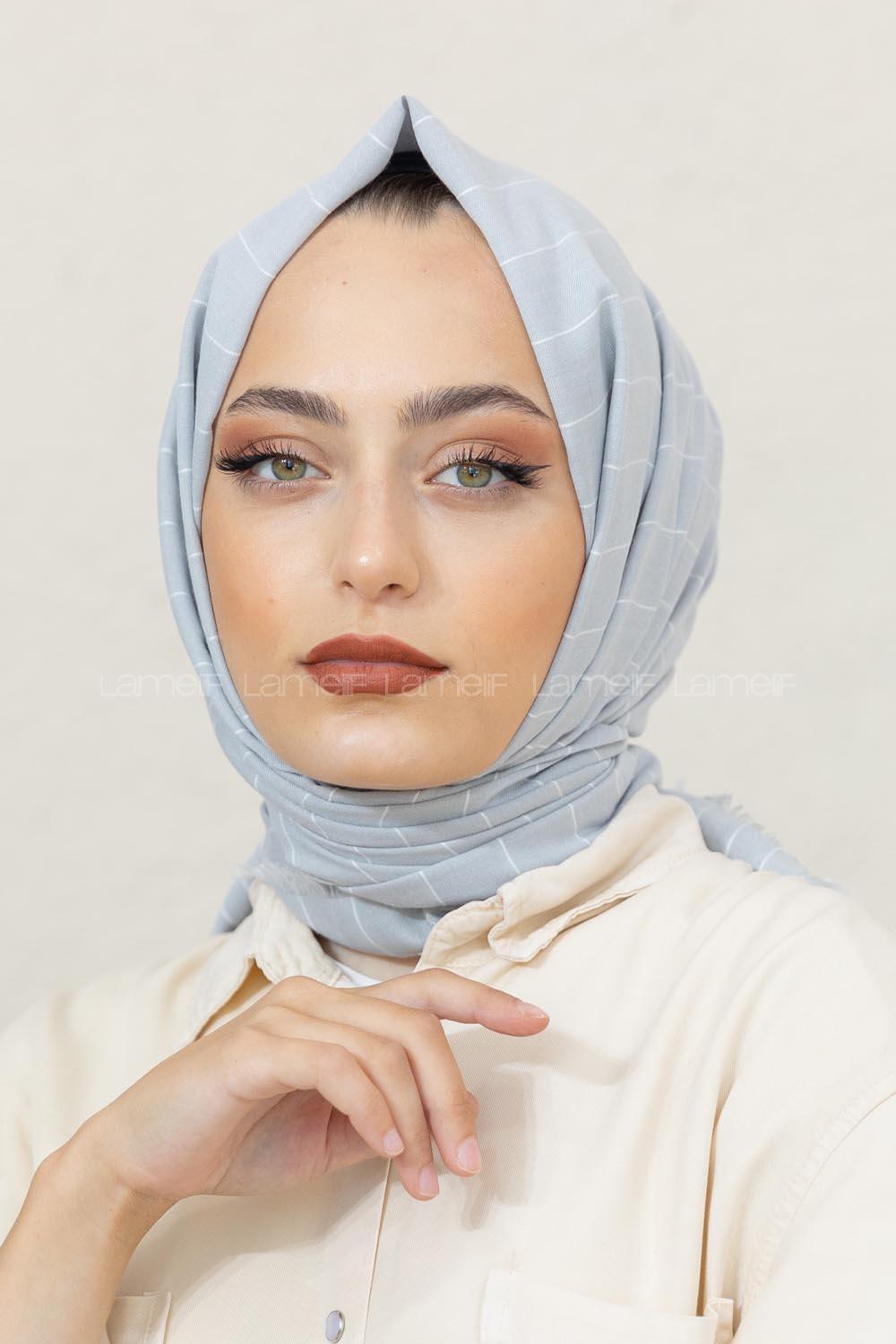 Modalamelif Gümüş Line Şal