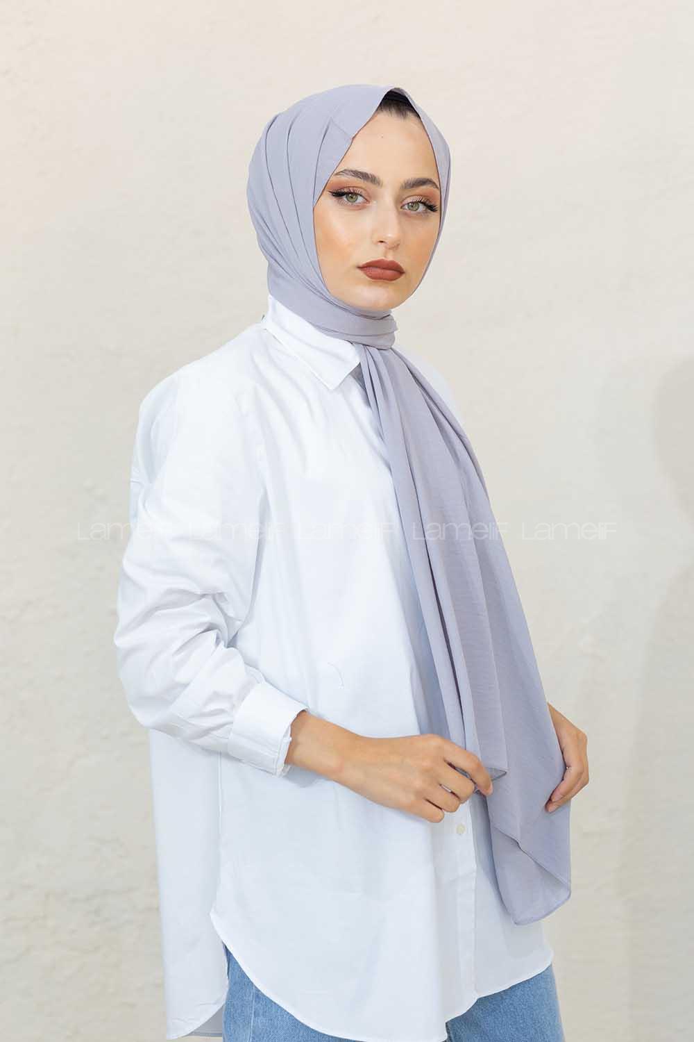 Modalamelif Gümüş Restal Şal