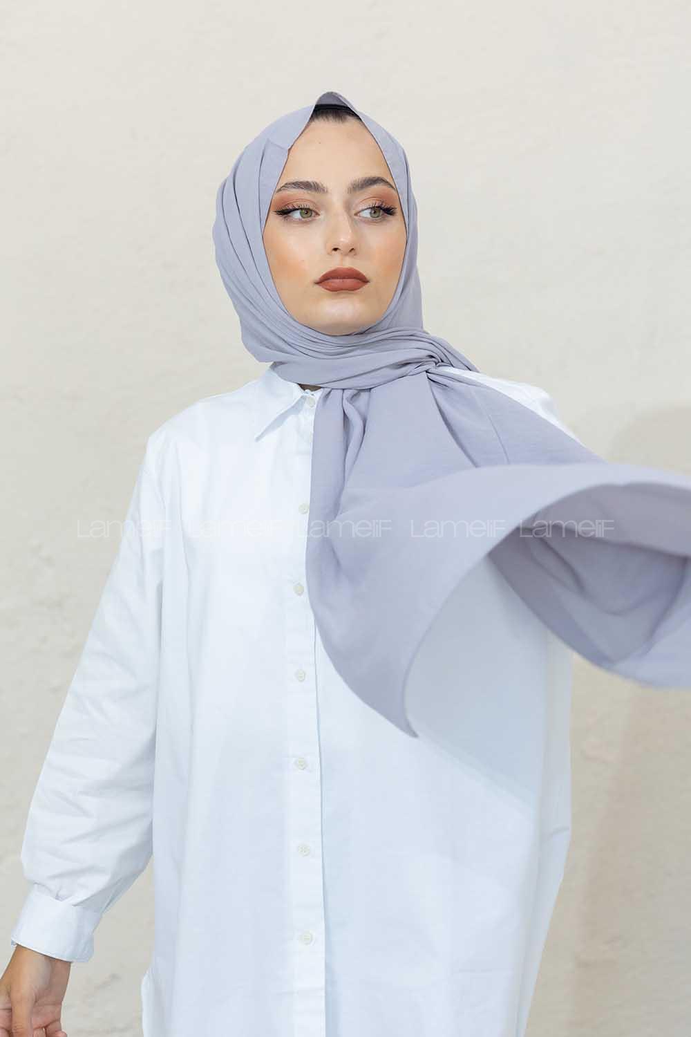 Modalamelif Gümüş Restal Şal