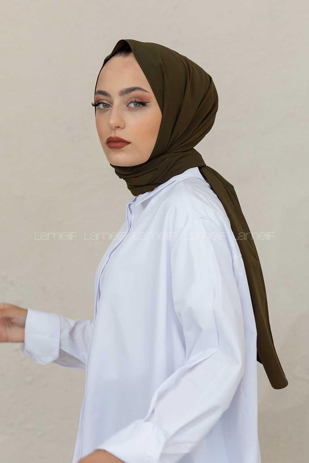 Modalamelif Haki Viola Şal